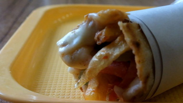 Double Kaşarlı Tavuk Dürüm Bir Başka Güzel Oluyor!